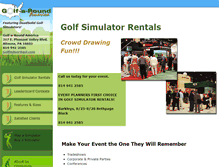 Tablet Screenshot of golfaroundamerica.com